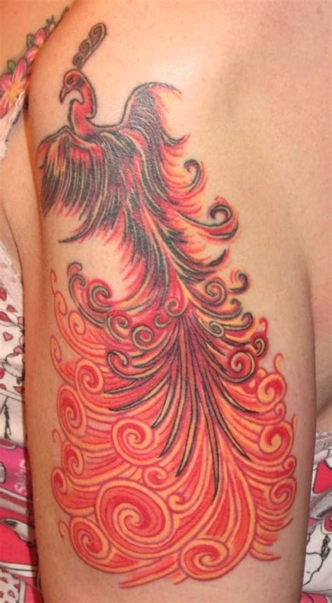 tatouage phoenix|97 Tatuaggi dellAraba Fenice o Phoenix: Galleria